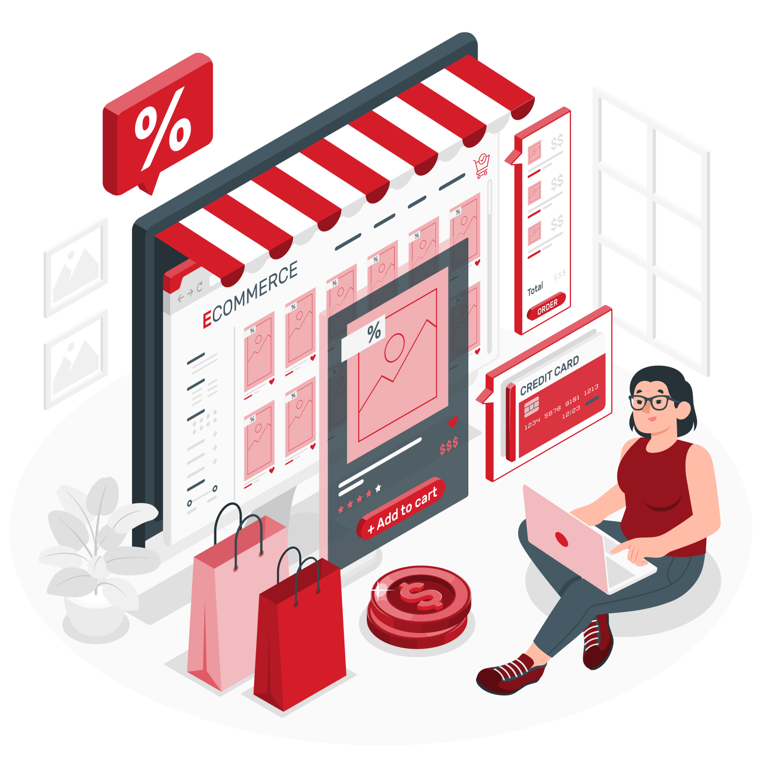 e commerce website development